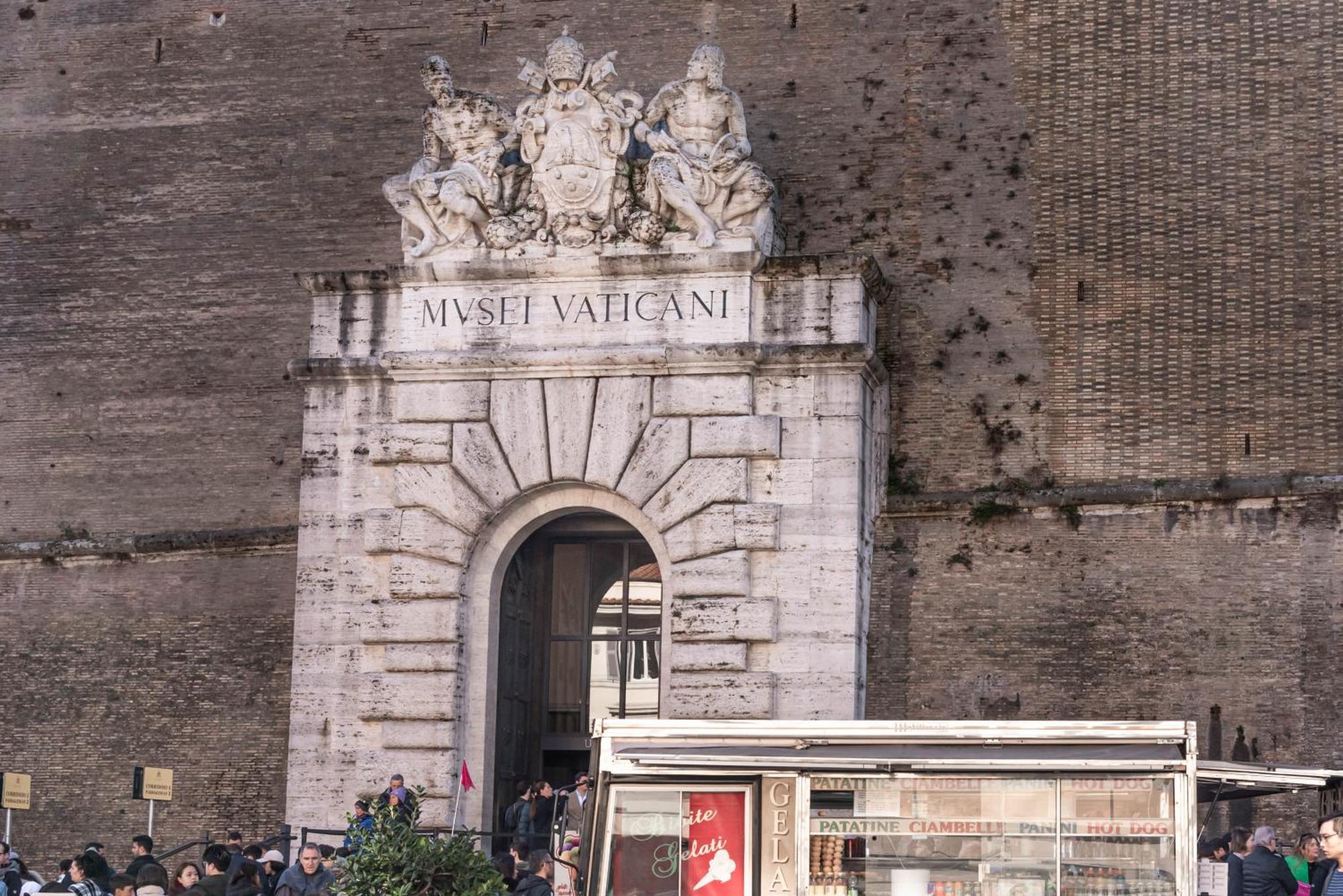 Apt Con Terrazzo Musei Vaticani Řím Exteriér fotografie