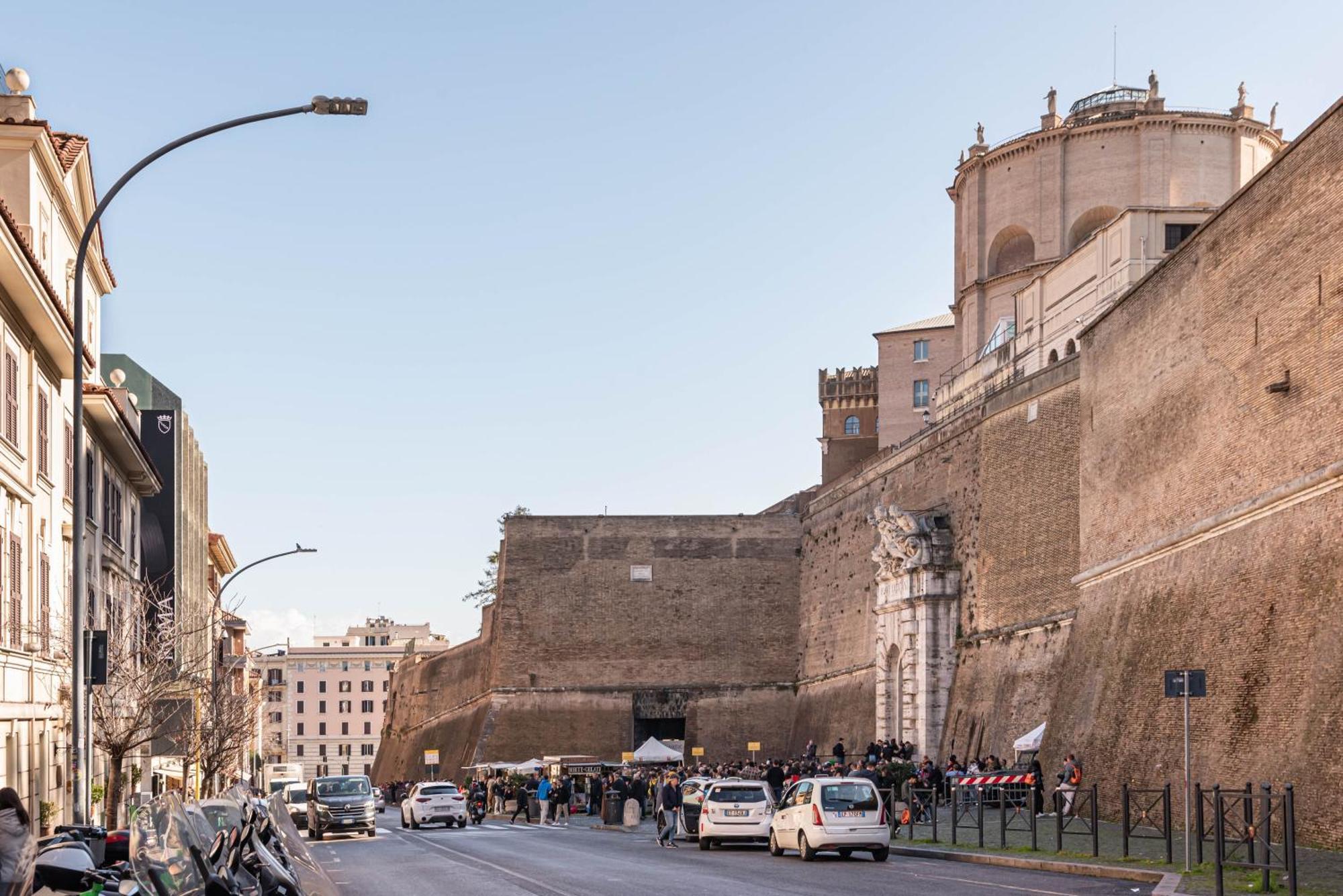 Apt Con Terrazzo Musei Vaticani Řím Exteriér fotografie